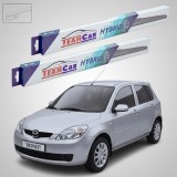 Cumpara ieftin Ștergătoare Mazda 2 DY Facelift 2005-2007 | Set Față Hibrid &ndash; TeamCar&reg;