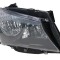 Far Mercedes Clasa Cla (C117), 04.2013-, partea Dreapta, cu lumina de zi; H15+H7+PY21W; electric; cu motor, TYC