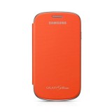 Cumpara ieftin Husa FlipCover Book Samsung S3 mini Fashion Orange i8190 i8200