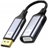Co2 Displayport La Vga Adaptor Cablu Convertor Full Hd 60Hz
