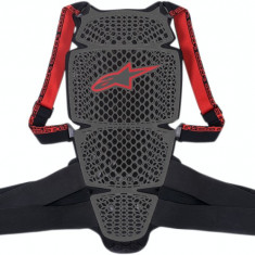 Protectie Coloana Alpinestars Nucleon KR-CELL culoare Fum Negru/Rosu marime XL Cod Produs: MX_NEW 27020208PE