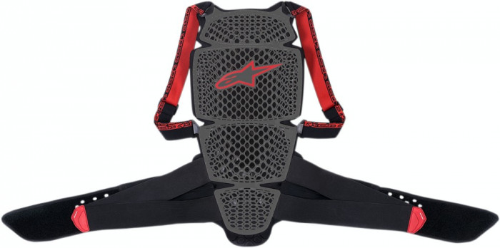 Protectie Coloana Alpinestars Nucleon KR-CELL culoare Fum Negru/Rosu marime LG Cod Produs: MX_NEW 27020207PE