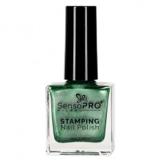 Lac de Unghii pentru Stampila, SensoPRO Milano, Green 10ml