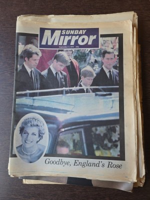Goodbye, England s Rose - Sunday Mirror - 07.09.1997 foto