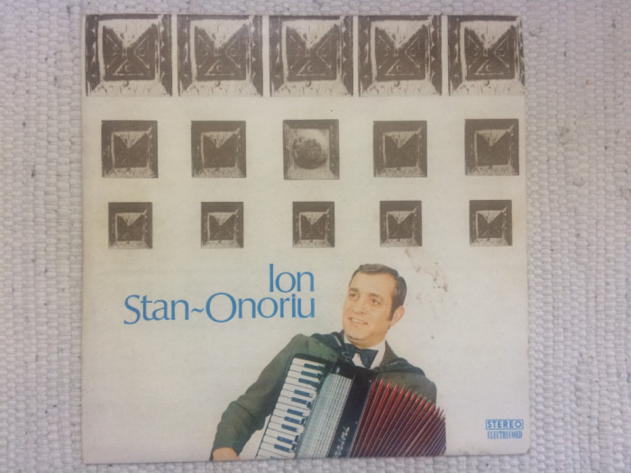 ion stan onoriu acordeon disc vinyl lp muzica populara lautareasca EPE 01678 VG+