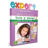 Numerele 0 - 1000, scrie si sterge, clasa a II-a