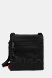 HUGO borsetă culoarea negru, 50547258