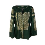 Bluza tip ie dama B23, verde, marime S