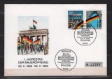 GERMANIA (BUNDESPOST) 1990 - ARHITECTURA. POARTA BERLINULUI. FDC, Y5