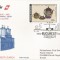 Rom&acirc;nia, 25 ani de la primul zbor Bucureşti - Zurich, plic, Bucureşti, 1992