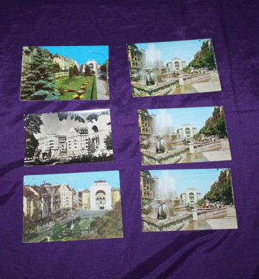 lot 6 carti postale Timisoara Piata Operei opera judetul Timis foto