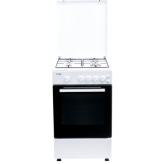 Aragaz pe Gaz Vision Chef VAG5060AGLA, 4 arzatoare, Aprindere electrica, Grill, Lumina cuptor, Duze GPL incluse, 50 x 60, Alb