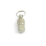 Adresiera argintie 25&times;10 mm
