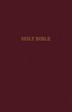 KJV, Gift and Award Bible, Imitation Leather, Burgundy, Red Letter Edition