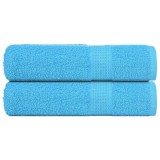 Gossi prosoape de baie, frogn, 2 buc., turcoaz, 100x150 cm, 360 g/m2