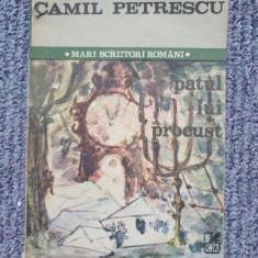Patul Lui Procust - Camil Petrescu, Mari Scriitori 1987, 310 pag, stare f buna