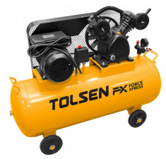 Compresor ulei Tolsen Force Xpress, vas 100 l, 2200W, 8 Bar, 2 racorduri,... foto