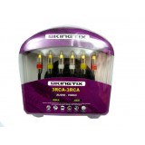 Cablu 3 x RCA la 3 x RCA 3m, KTCBLHE17072