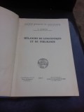 MELANGES DE LINGUISTIQUE ET DE PHILOLOGIE - A. ROSETTI (TEXT IN LIMBA FRANCEZA)