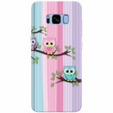 Husa silicon pentru Samsung S8 Plus, Cute Owl