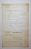 Formular subscriere acţiuni Banca Rom&acirc;nească 1942 Emisiunea X