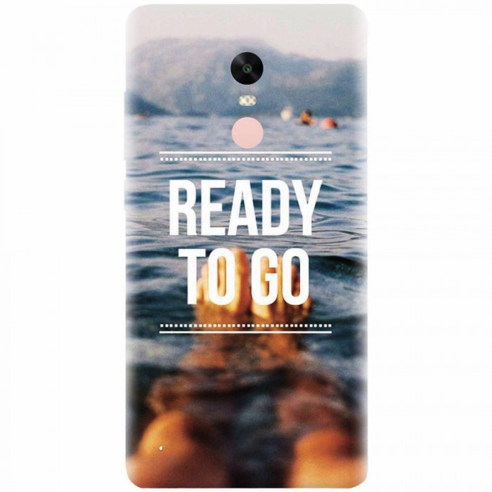 Husa silicon pentru Xiaomi Redmi Note 4, Ready To Go Swimming