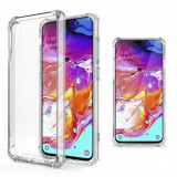 Husa compatibila Samsung Galaxy A70 - silicon TPU, colturi AntiDrop, Transparenta, ALC MOBILE