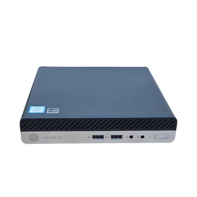 Unitate PC Refurbished, HP PRODESK 400 G4 USFF, Procesor I5 8500T, Memorie RAM 16 GB, SSD 256 GB NVME, Windows 11 Pro foto