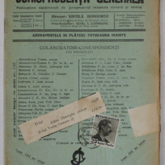 JURISPRUDENTA GENERALA , PUBLICATIUNE SAPTAMANALA DE JURISPRUDENTA ...ANUL XV , NR. 20 , JOI 3 IUNIE , 1937