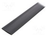 Manşon termocontractabil TASKER 2:1 38,1mm L:1m negru