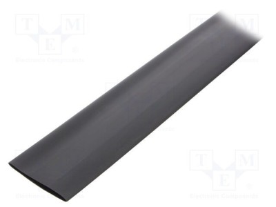 Manşon termocontractabil TASKER 2:1 38,1mm L:1m negru foto