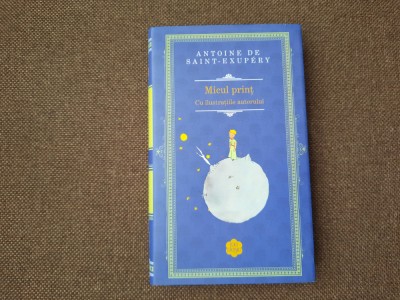 MICUL PRINT ANTOINE DE SAINT EXUPERY--EDITIE DE LUX CARTONATA RF24/4 foto