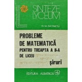 Probleme de matematica pentru treapta a II-a de liceu. Siruri - 1979 - D. M. Batinetu (BA21)