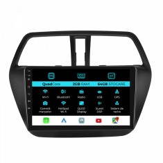 Navigatie Dedicata Suzuki S-Cross (2012-2016), 9Inch, 2Gb Ram, 64Gb Stocare, Carplay