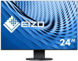 Monitor IPS LED EIZO FlexScan 24.1inch EV2456, 1920 x 1200, VGA, DVI, HDMI, DisplayPort, Boxe, Pivot, 5 ms (Negru)