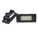 Set 2 bucati Lampi Numar LED Canbus, compatibile cu BMW E39, E60, E61, E70, E71, E90, E91, E92, E93