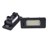 Set 2 bucati Lampi Numar LED Canbus, compatibile cu BMW E39, E60, E61, E70, E71, E90, E91, E92, E93