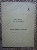 IULIU MANIU- TREI DISCURSURI, EDITURA ANIMA, BUCURESTI, 1991
