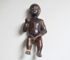 Isus copil statueta veche de lemn Goa, India, secolul XVIII