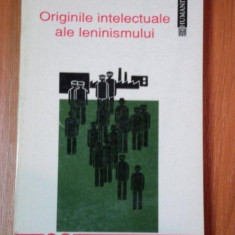 ORIGINILE INTELECTUALE ALE LENINISMULUI de ALAIN BESANCON 1993 * PREZINTA HALOURI DE APA SI SUBLINIERI