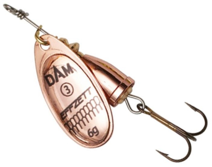 Lingurita Rotativa DAM Effzett Executor Nr.2, Copper, 4g, 1buc/pac