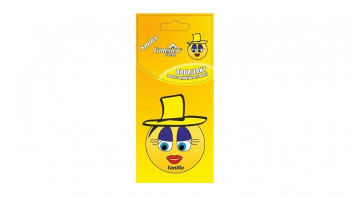 Odorizant auto Smiley, aroma vanilie