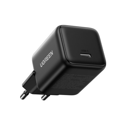 Incarcator priza tip C Fast Charging Ugreen, 20W, negru, 55553 foto
