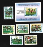 liberia fotbal mnh