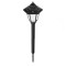 Lampa solara hexagonala de gradina Flippy, Alb Cald