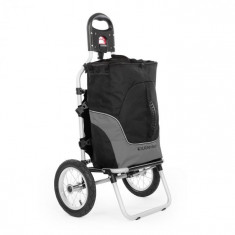 DURAMAXX CARRY GRAY, GEAMANTAN DE MANA SAUBICICLETA, MAX. Capacitate 20 KG, alb-negru foto