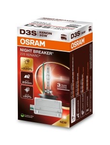 Bec Xenon Osram Night Breaker 220% 4500K D3S foto