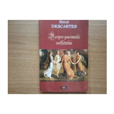 Despre pasiunile sufletului - Rene Descartes