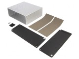 Carcasă Aluminiu Naturala 191x160x68mm