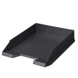 Tăviță corespondență Herlitz A4/C4 clasic plastic reciclat antracit Blue Angel